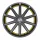 CORSPEED DEVILLE 10,5x22 / 5x130 ET45 Gunmetal/ undercut Color Trim gelb