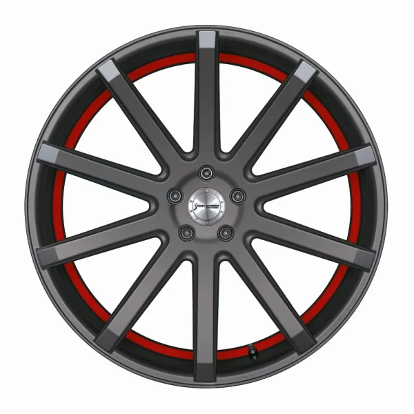 CORSPEED DEVILLE /8,5x19 /5x108 ET40 Gunmetal/ undercut Color Trim rot