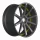 CORSPEED DEVILLE 9,0x20 / 5x112 ET30 Gunmetal/ undercut Color Trim gelb mit Spurplatte BCF22023