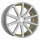 CORSPEED DEVILLE 9x20 / 5x112 ET25 Silver-brushed-Surface/ undercut Color Trim gelb mit Spurplatte BCF22024