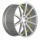 CORSPEED DEVILLE 9,0x21 / 5x120 ET35 Silver-brushed-Surface/ undercut Color Trim gelb