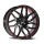 BARRACUDA DRAGOON 10x20 / 5x112 ET40 Higloss-Black undercut Trimline red