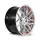 BARRACUDA DRAGOON 8.5x20 / 5x110 ET40 Silver undercut Trimline red
