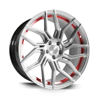 BARRACUDA DRAGOON 8.5x20 / 5x112 ET28 Silver undercut...