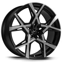 BARRACUDA Project X 10.0x22 / 5x112 ET45 Black brushed...