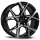 BARRACUDA Project X 10.0x22 / 5x112 ET30 Black brushed Surface mit Spurplatte BCF22024