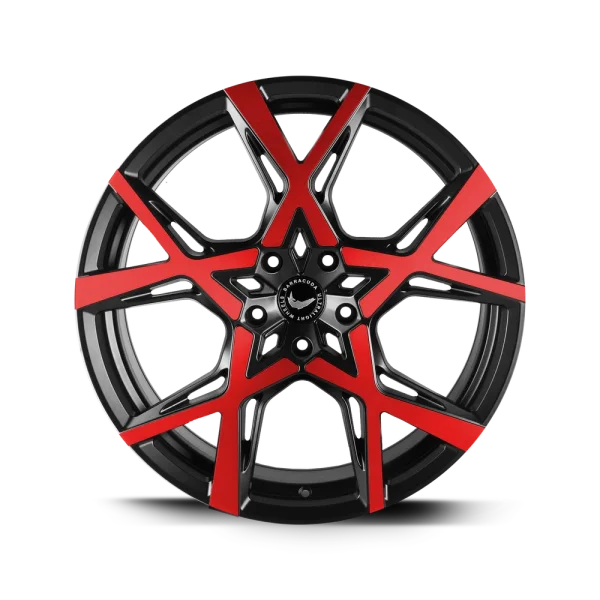 BARRACUDA Project X 10.0x22 / 5x112 ET45 Gloss black Flashred
