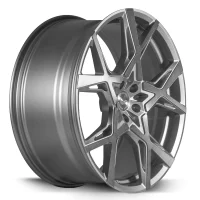 BARRACUDA Project X 10.0x22 / 5x112 ET45 Silver-brushed-Surface