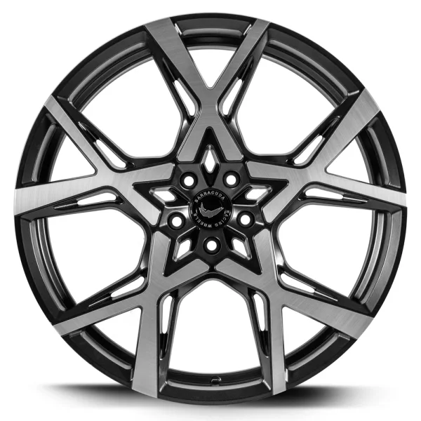 BARRACUDA Project X 10.0x22 / 5x130 ET45 Black brushed Surface