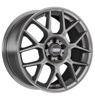 BBS XR 8,5x19 ET30 5x112 82 platinum silber