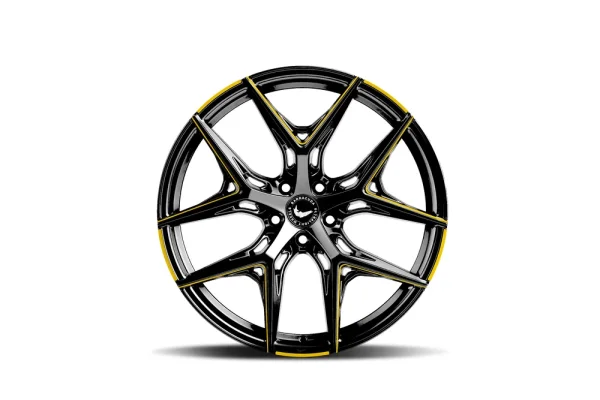 BARRACUDA RAZZER 8,5x19 5x114,3 ET43 Flash YELLOWGOLD Puresports gefräst