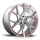 BARRACUDA TZUNAMEE EVO 8x18 /5x108 ET40 Silver brushed undercut Trimline red
