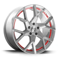 BARRACUDA TZUNAMEE EVO 8,5x19 /5x108 ET40 Silver brushed...