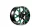 BARRACUDA TZUNAMEE EVO 8,5x19 /5x112 ET38 Black gloss flashgreen mit Spurplatte BCF22028