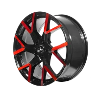 BARRACUDA TZUNAMEE EVO 9x20 /5x112 ET40 Black gloss Flashred