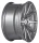 BARRACUDA PROJECT 2,0 / 10,5x20 / 5x112 ET45 silver brushed mit Spurplatte BCF22022