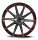 BARRACUDA PROJECT TWO 10.5x21 / 5x112 ET19 Higloss-Black brushed Surface/undercut Colour trim rot mit Spurplatte BCF22968