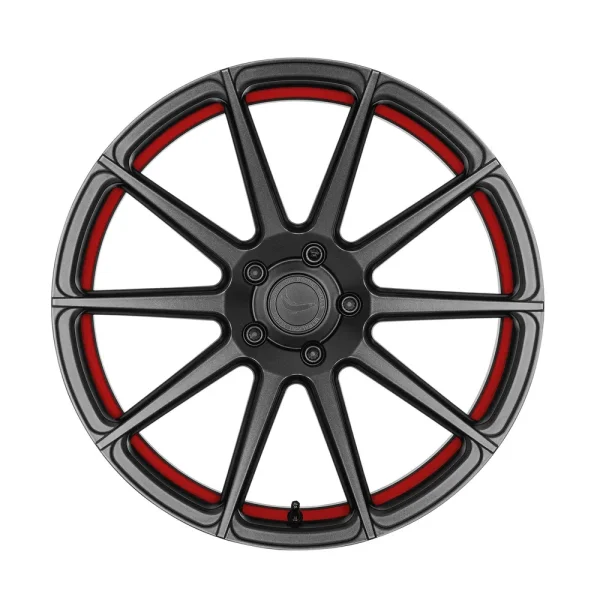 BARRACUDA PROJECT 2,0 / 8,5x19 / 5x114,3 ET40 Mattgunmetal/ undercut Color Trim rot