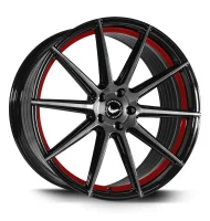 BARRACUDA PROJECT 2.0 9,5x22 / 5x114,3 ET40 Higloss-Black...