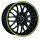 BARRACUDA KARIZZMA /5x108 5x114,3 ET40 Mattblack Puresports / Color Trim gelb
