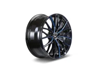 BARRACUDA PROJECT 3.0 10x20 / 5x112 ET18 Black gloss Flashblue mit Spurplatte B5055668