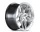 BARRACUDA SenZZo 8,5x19 5x112 ET38 Hyper Silver mit Spurplatte BCF22022