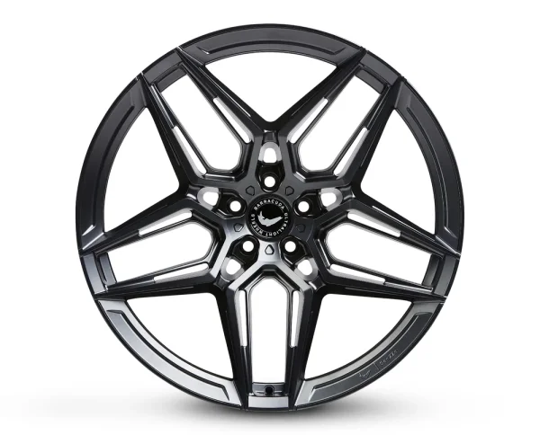 BARRACUDA SenZZo 9,5x22 5x112 ET27 Mattblack Puresports mit Spurplatte BCF22967