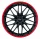 BARRACUDA VOLTEC T6 8x18 5x114,3 ET40 Mattblack Puresports / Color Trim rot