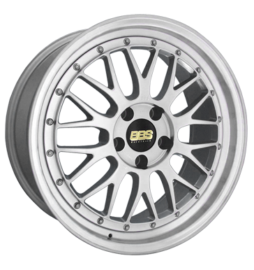 BBS Le Mans 8,5x19 ET48 5x112 82 brillantsilber diamant-gedreht