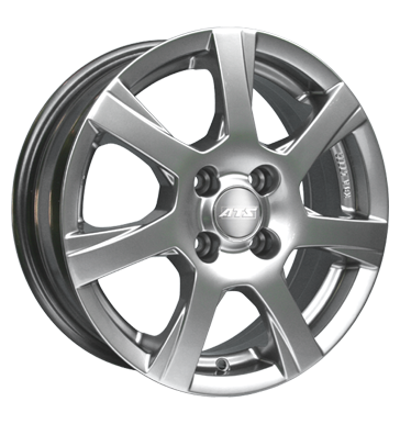 ATS Twister 6x15 ET45 4x100 63,3 polar-silber