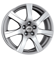 ATS Twister 6,5x16 ET38 5x100 63,3 polar-silber