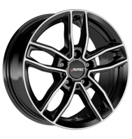 Autec Mercador 6,5x17 ET44 5x112 66,5 schwarz poliert