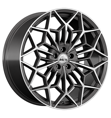 Antera A105 10,5x22 ET18 5x112 66,6 Moon Grey Diamond