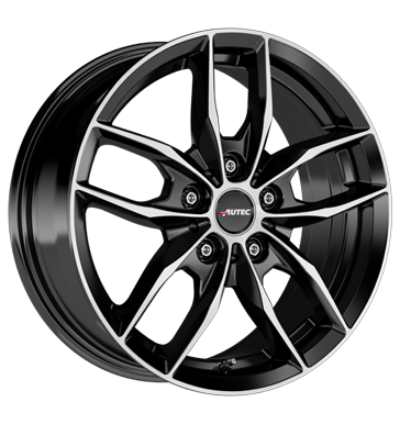 Autec Bavaris 8x19 ET30 5x112 66,6 schwarz poliert
