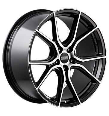 Fondmetal STC45 9x20 ET40 5x114,3 75 glossy black machined