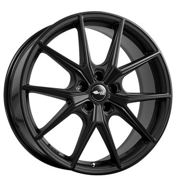 Brock B40 8x20 ET43 5x130 84,1 satin black matt
