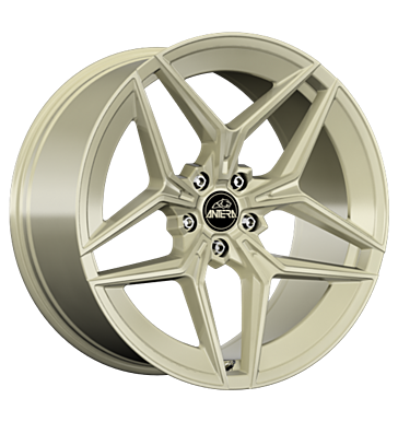 Antera A107 Concave 11x21 ET30 5x120 74,1 Satin Champagne