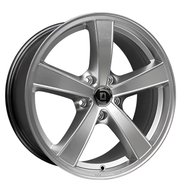 Diewe Wheels Trina 7x17 ET38 5x105 56,6 Argento (silber)