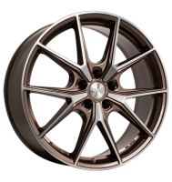 Brock B40 8x19 ET35 5x114,3 72,6 bronze copper vollpoliert