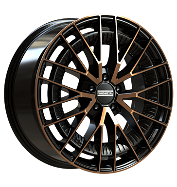 Fondmetal Kari 9x21 ET20 5x112 66,5 glossy black bronze machined