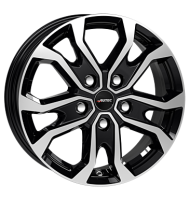 Autec Kiso 7,5x18 ET52 5x112 66,5 schwarz poliert
