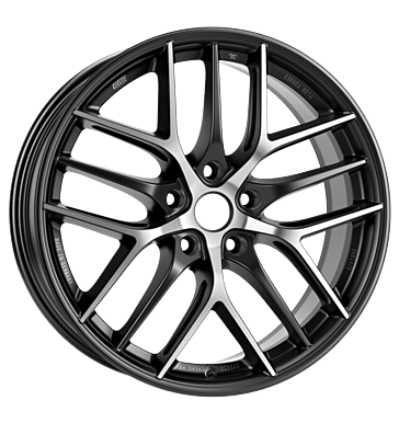 BBS CC-R Unlimited K1 8,5x19 ET29,5 5x110 77 schwarz seidenmatt diagedreht seidenmatt
