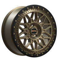Fondmetal Bluster 9x20 ET35 5x127 71,6 matt braun black lip