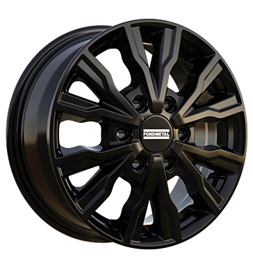 Fondmetal Pro2 7x17 ET50 6x130 84,1 glossy black