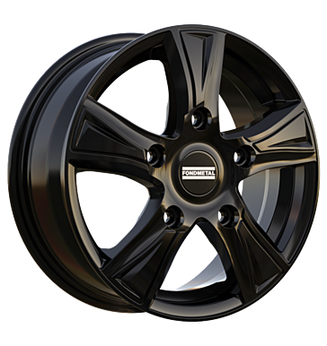 Fondmetal Pro1 7x17 ET45 5x114,3 66,1 glossy black
