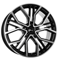 Brock B41 8,5x21 ET30 5x110 65,1 schwarz glanz vollpoliert
