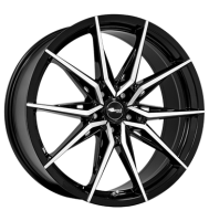 Brock B42 8,5x19 ET42 5x108 63,4 schwarz glanz vollpoliert