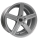 Diewe Wheels Cavo 10,5x20 ET45 5x130 71,6 Argento (silber)