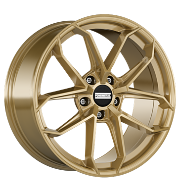 Fondmetal Zelos 9,5x21 ET25 5x112 66,5 matt gold