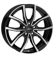 Autec Vidron 8x19 ET40 5x112 57,1 schwarz poliert